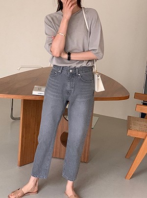 Delphine Jeans (Gray)